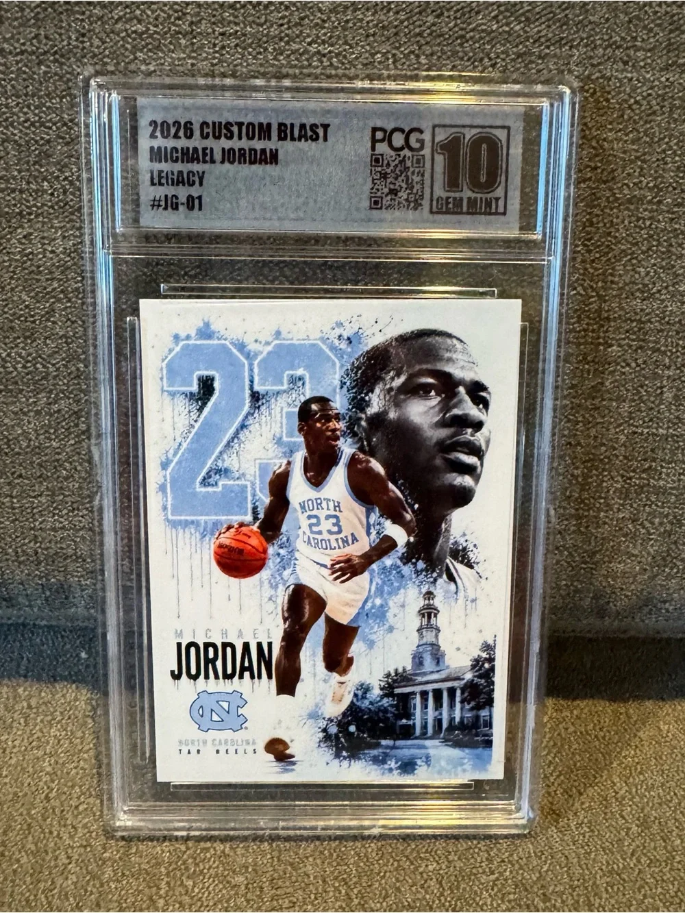 Michael Jordan - 2026 Custom Blast Legacy Series #JG-01 PCG 10 Gem Mint
